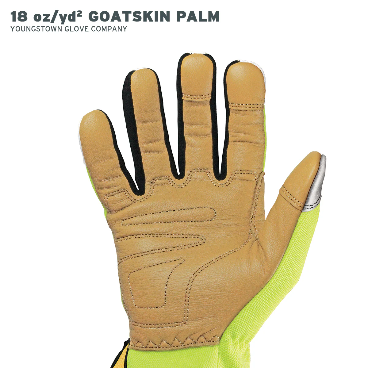 Cut Resistant Safety Lime Hybrid - Image 3